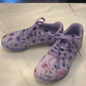 Nobull lilac floral trainers